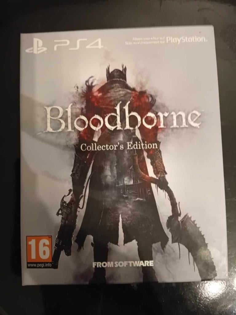Bloodborne Collector's edition voor Ps4 / Ps5, Games en Spelcomputers, Ophalen, Overige genres, 1 speler, Zo goed als nieuw