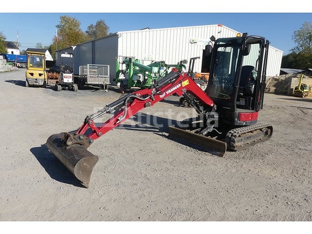Yanmar VIO23-6 Mini Rupsgraafmachine (2023-1,157 Uur-serie:Y, Zakelijke goederen, Graafmachine