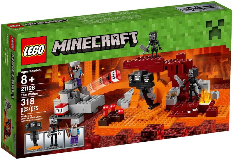 Lego Minecraft 21126 - The Wither - Sealed, Minecraft, Lego, Nieuw, Ophalen of Verzenden
