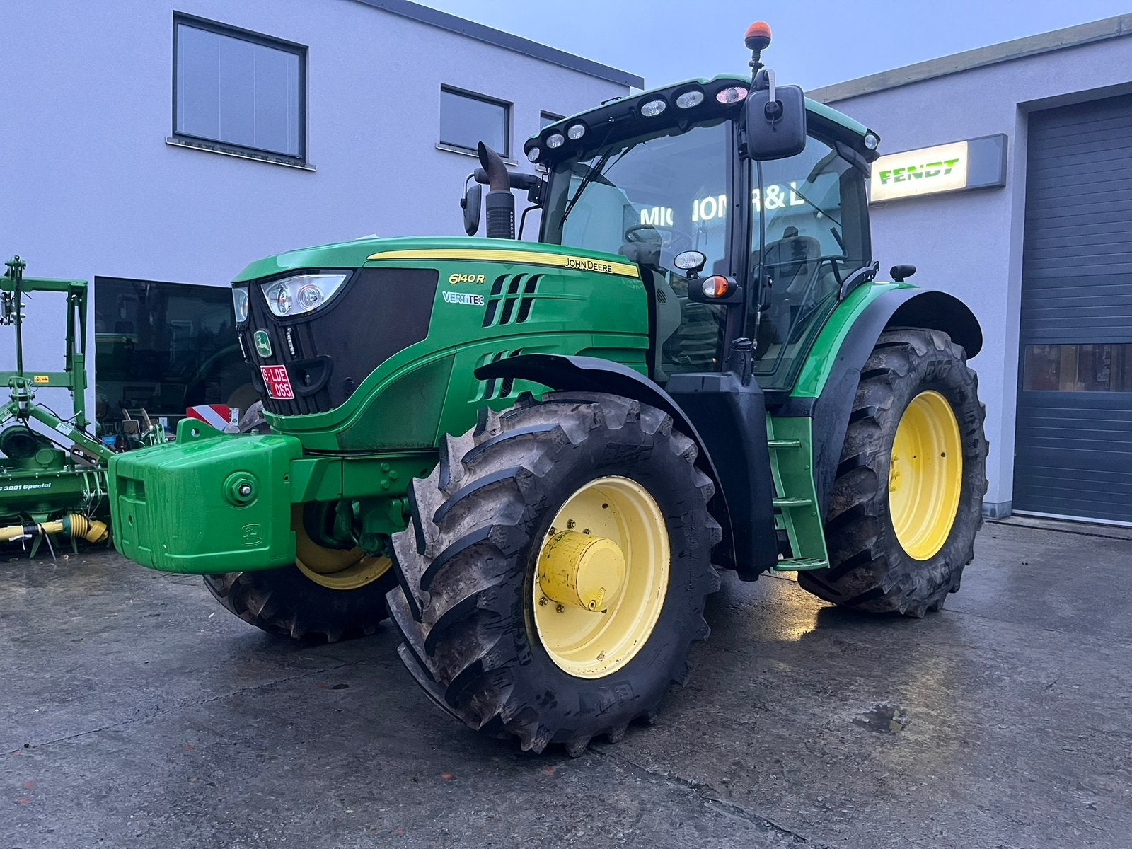 John deere 6R140, Ophalen, John Deere