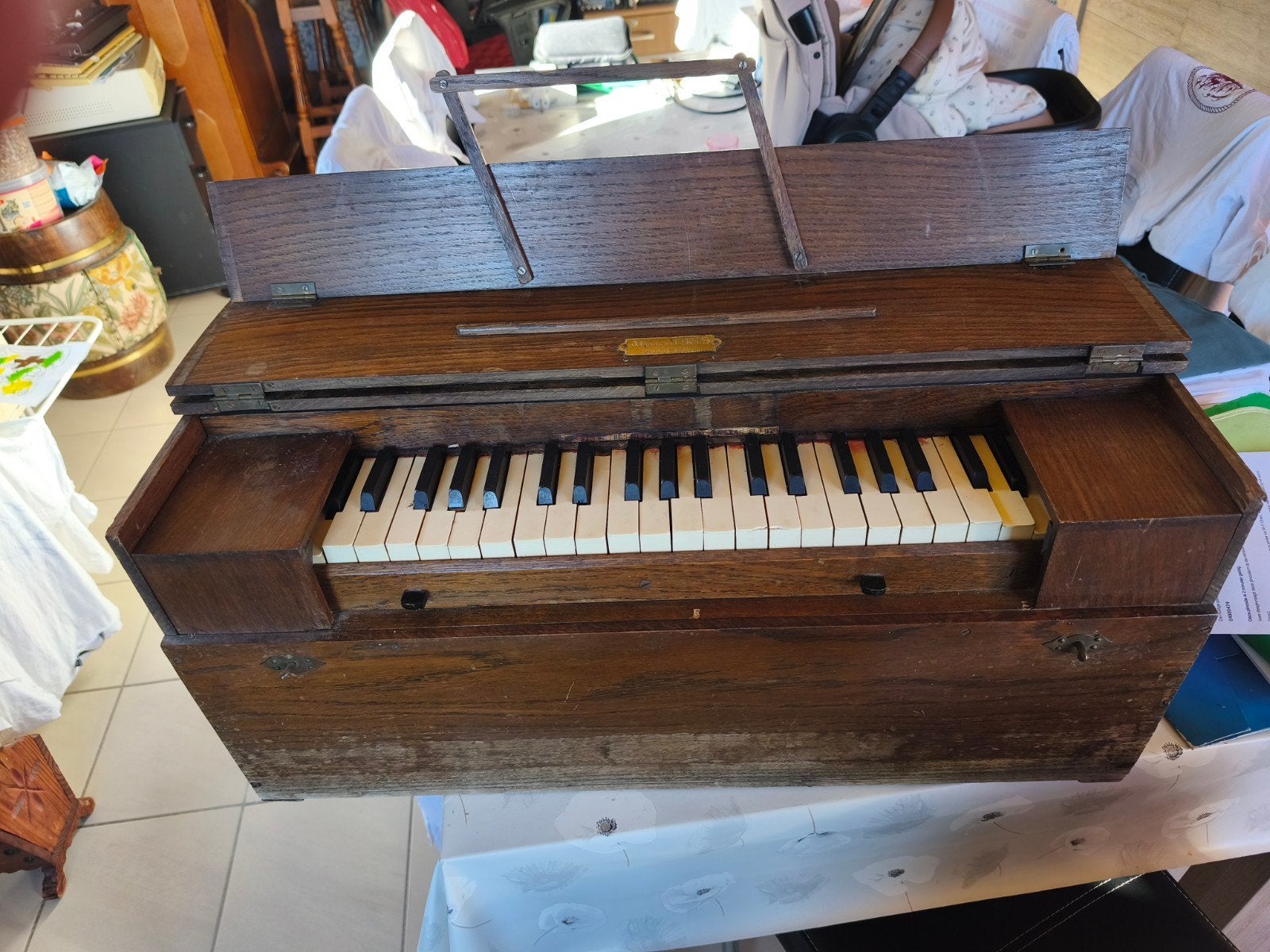 rijs orgel, Muziek en Instrumenten, Ophalen, Gebruikt, 1 klavier, Orgel