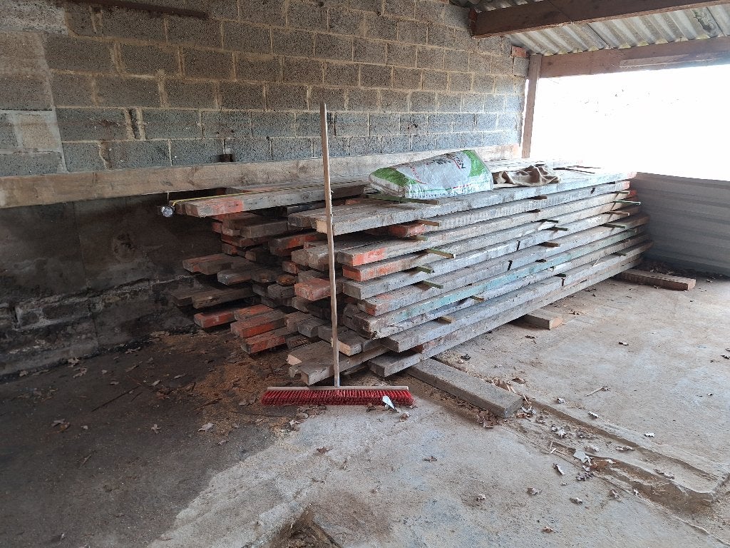 Gordingen juffers balken 15,5x6cm de meeste 3,7m, Ophalen, Gebruikt, Grenen, 300 cm of meer