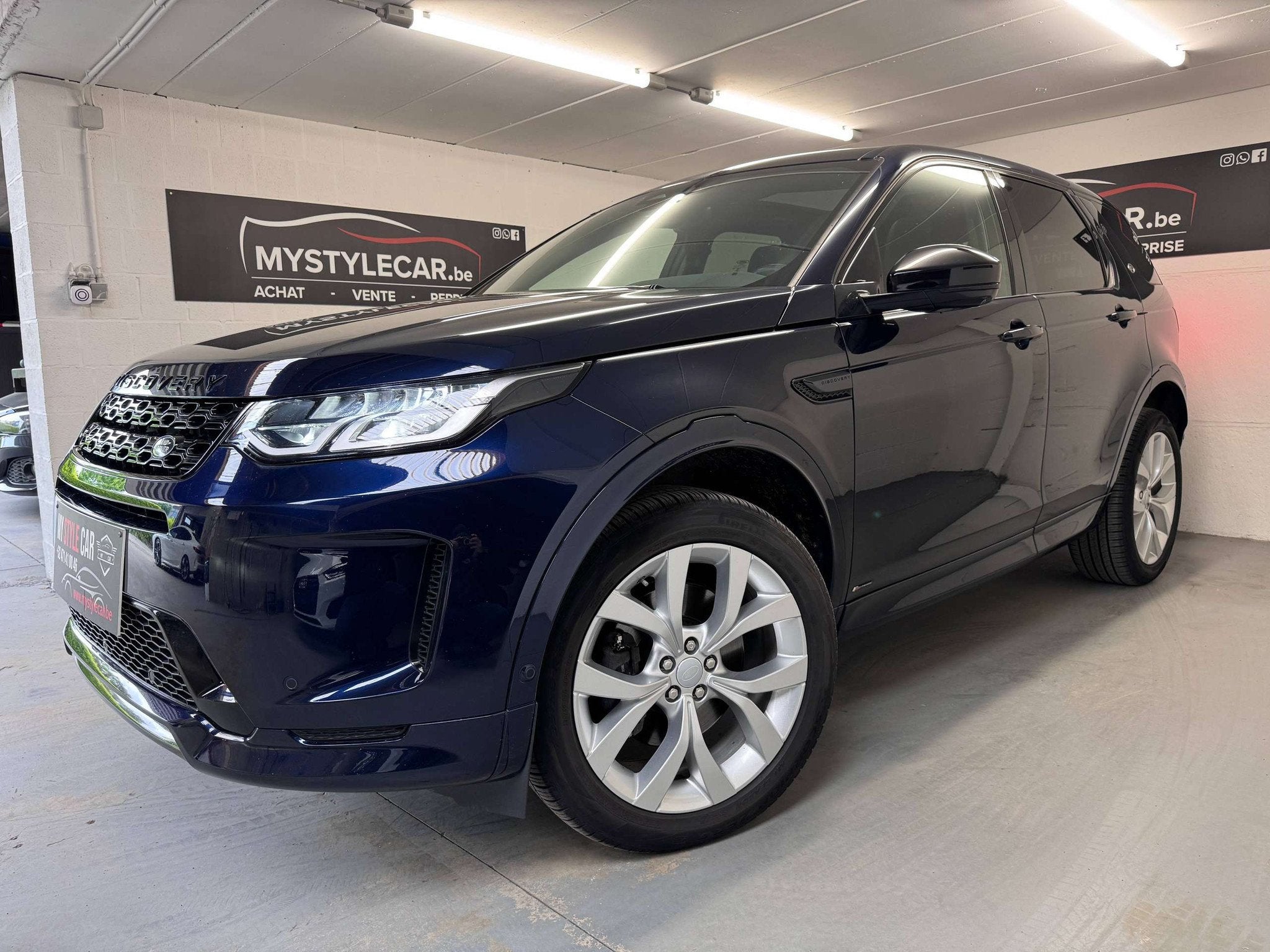 Land Rover Discovery Sport Discovery Sport 2.0 TD4 4WD R-Dyn, Auto's, Land Rover, Automaat, 4 cilinders, Blauw, Discovery Sport