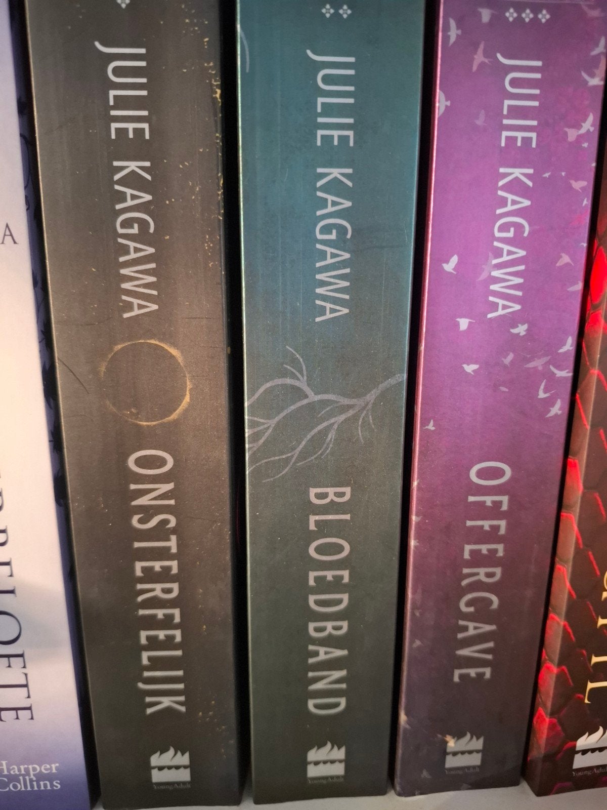 Julie Kagawa reeks 3, Boeken, Ophalen
