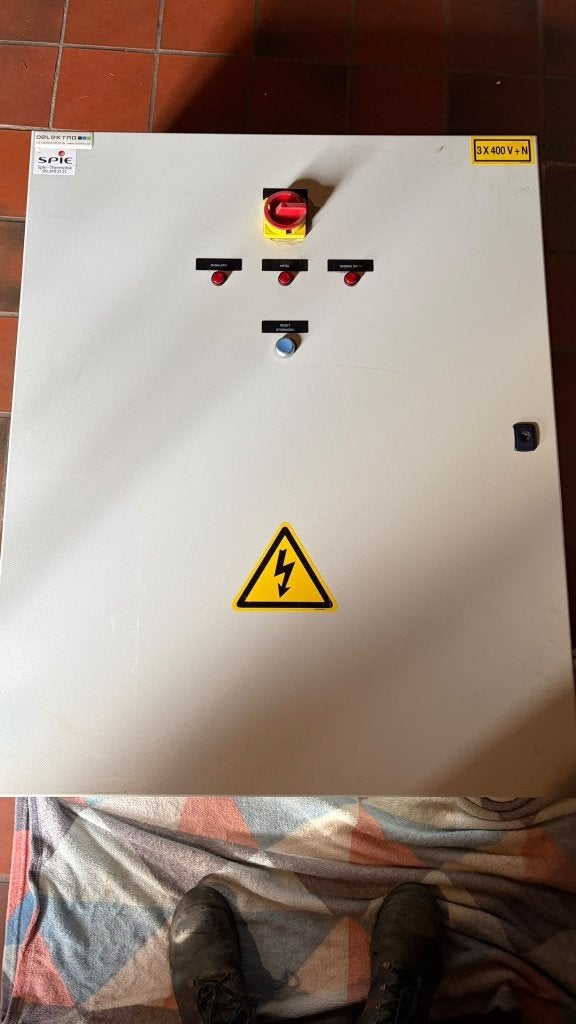 Schakelkast besturingskast PRIVA ABB 3x400V + N, Ophalen, Gebruikt, Overige merken, Groepenkast