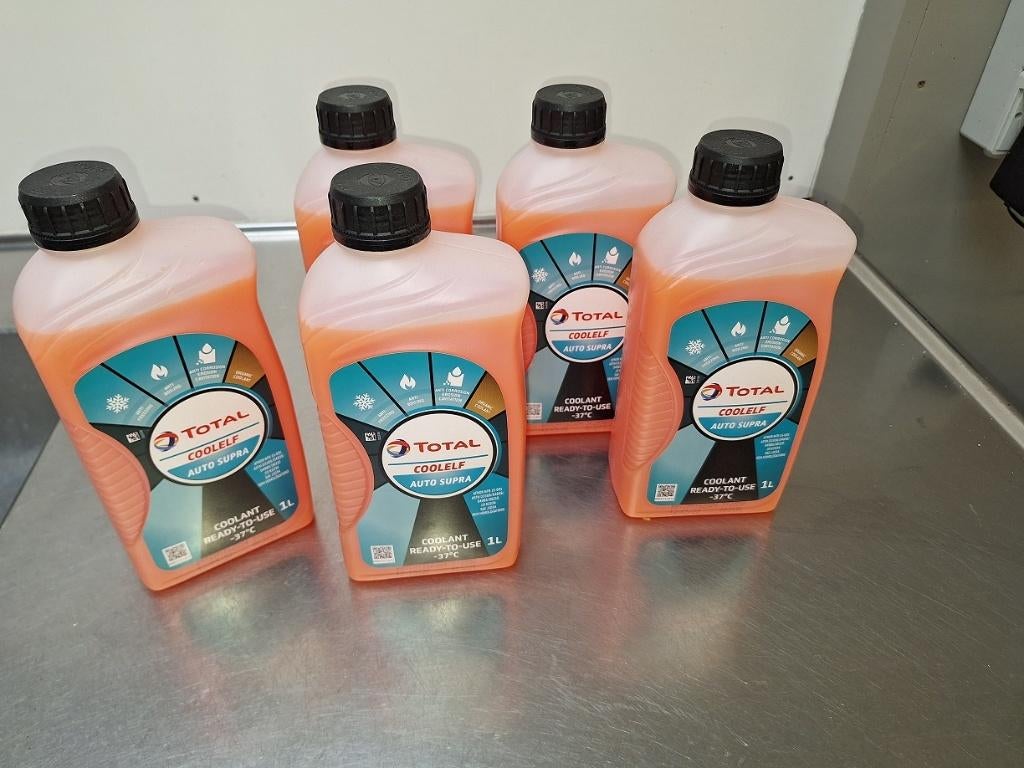 Koelvloeistof Total Auto supra -37*C 1 liter, Ophalen of Verzenden
