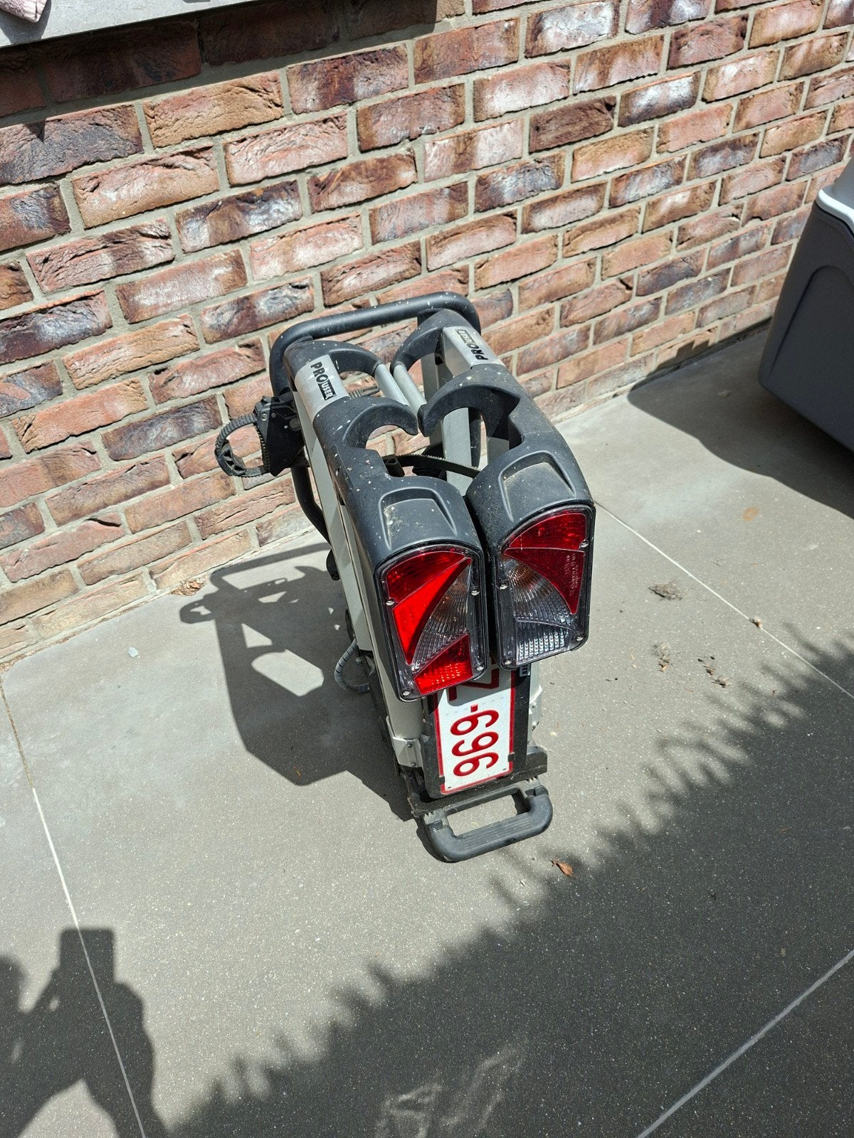 Plooibaar fietsendrager te koop, Auto diversen, Fietsendragers, Ophalen