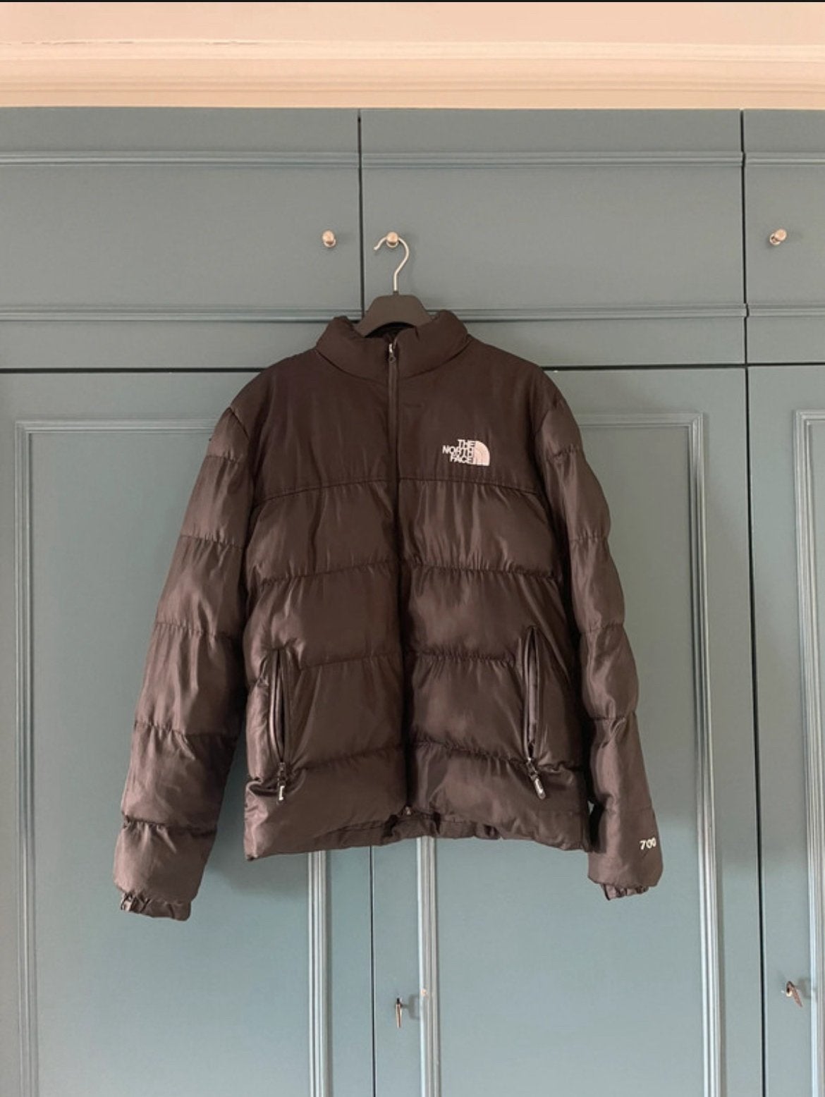 The North Face 700 Puffer Jacket, Ophalen, Zo goed als nieuw, Maat 52/54 (L), Zwart