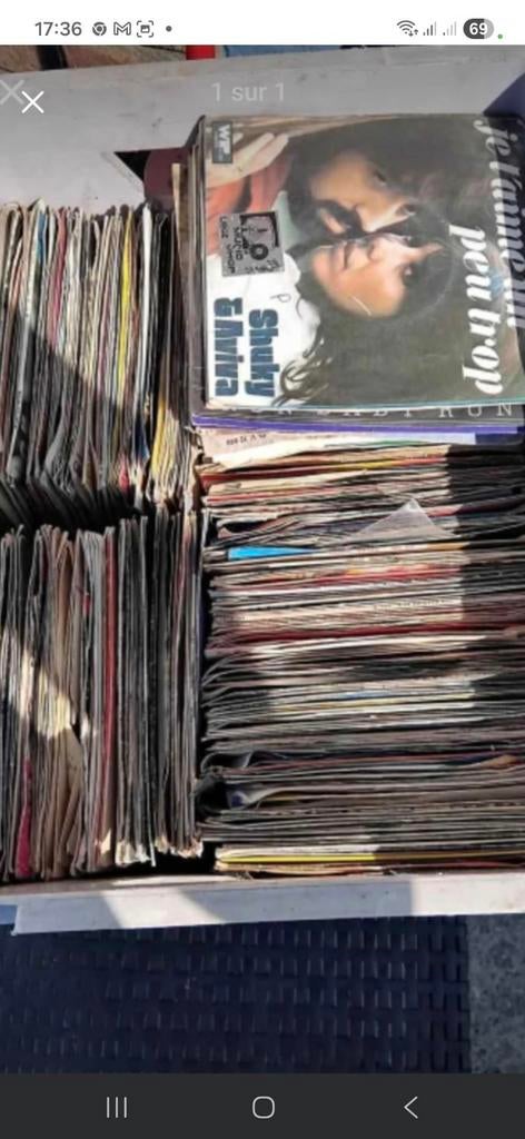 12 caisses de vinyles, Cd's en Dvd's, Vinyl | Overige Vinyl