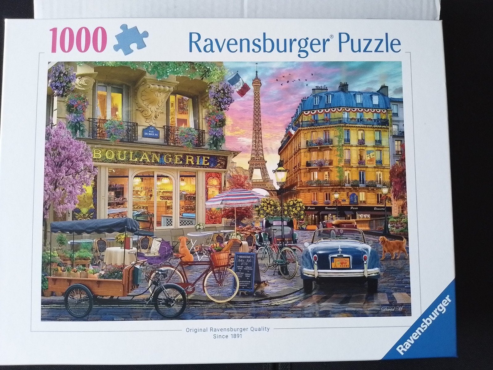 Ravensburger puzzel 1000 st., Ophalen of Verzenden, 500 t/m 1500 stukjes, Zo goed als nieuw, Legpuzzel