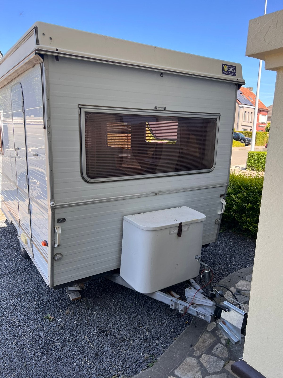 Casita caravan mtm750kg plooicaravan, Caravanes & Camping, 4 à 5 mètres, Particulier, Siège standard, Réfrigérateur