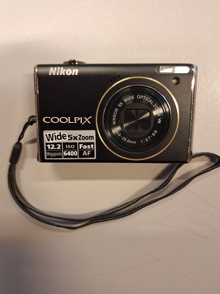 digitale fotocamera Nikon Coolpix S640, TV, Hi-fi & Vidéo, Appareils photo numériques, 12 mégapixels, 4 à 7 fois, Utilisé, Nikon