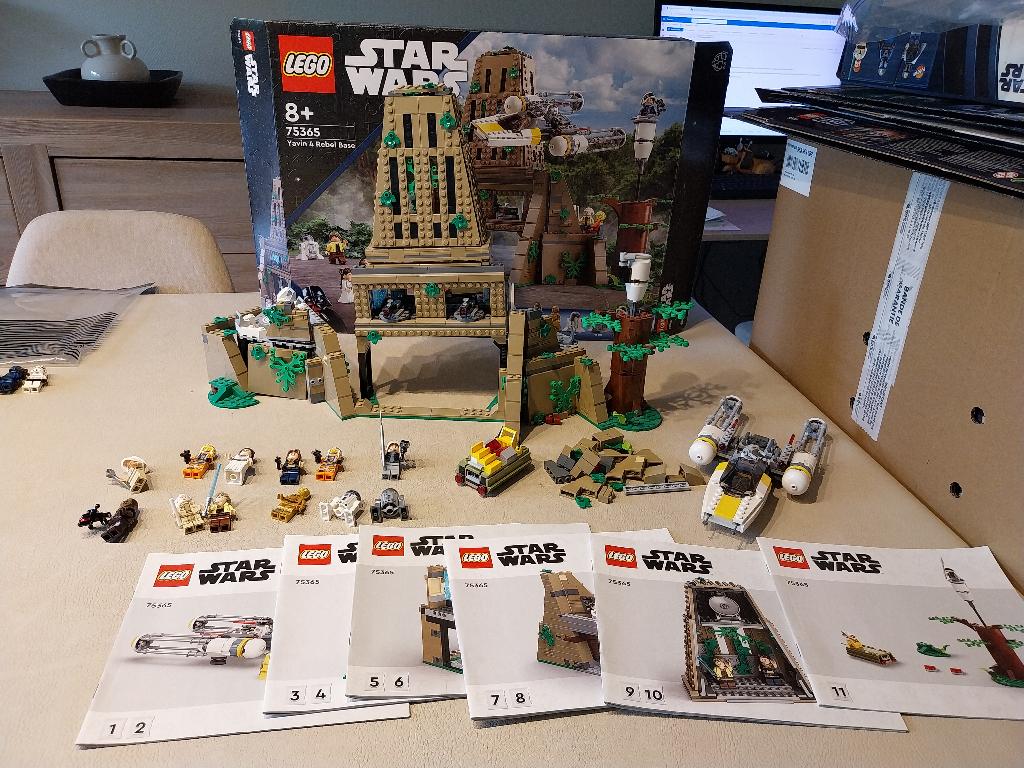 lego star wars 75365 Yavin 4 Rebel Base, Star Wars, Lego, Ophalen of Verzenden, Zo goed als nieuw