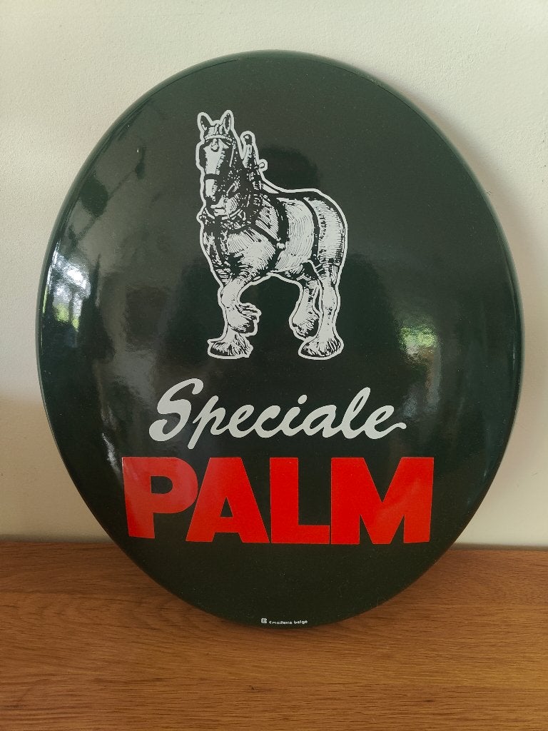 Assiette en émail Palm Speciale, Enlèvement ou Envoi, Panneau publicitaire