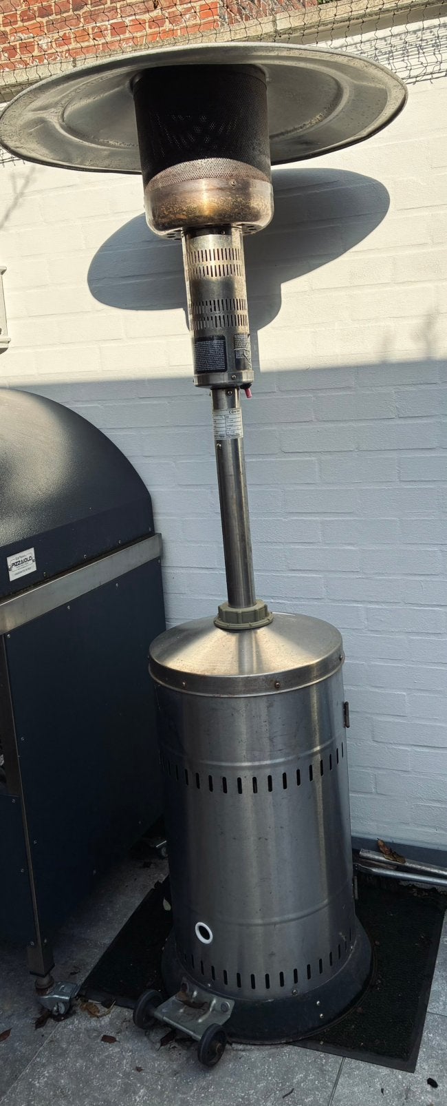 Aluminium terrasverwarmer, Ophalen, Gebruikt, Waterbestendig, Vloer