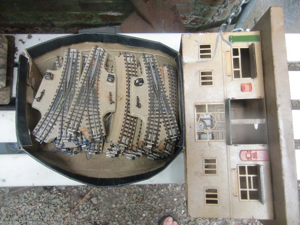 Mârklin lot rails (2), Enlèvement, Utilisé, Rails, Märklin