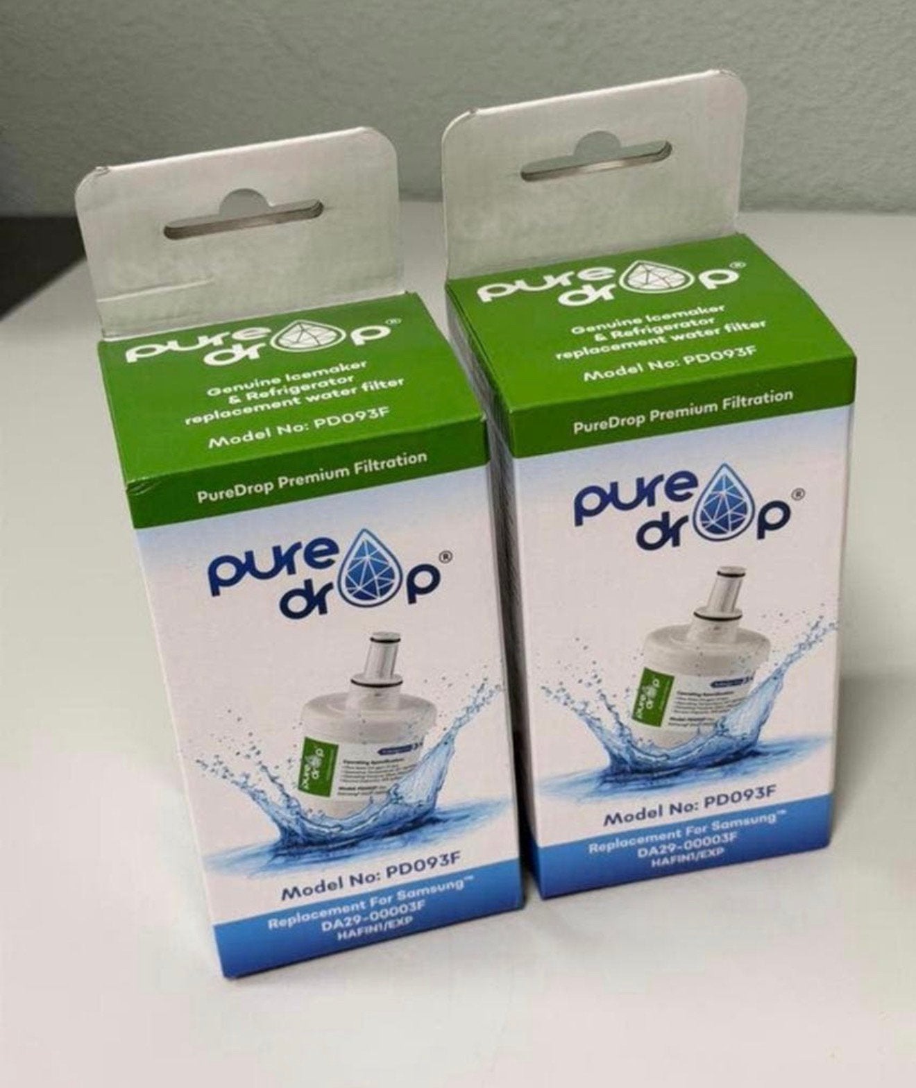 2x PureDrop PD093F Waterfilter Samsung DA29-00003F koelkast, Ophalen of Verzenden, Nieuw