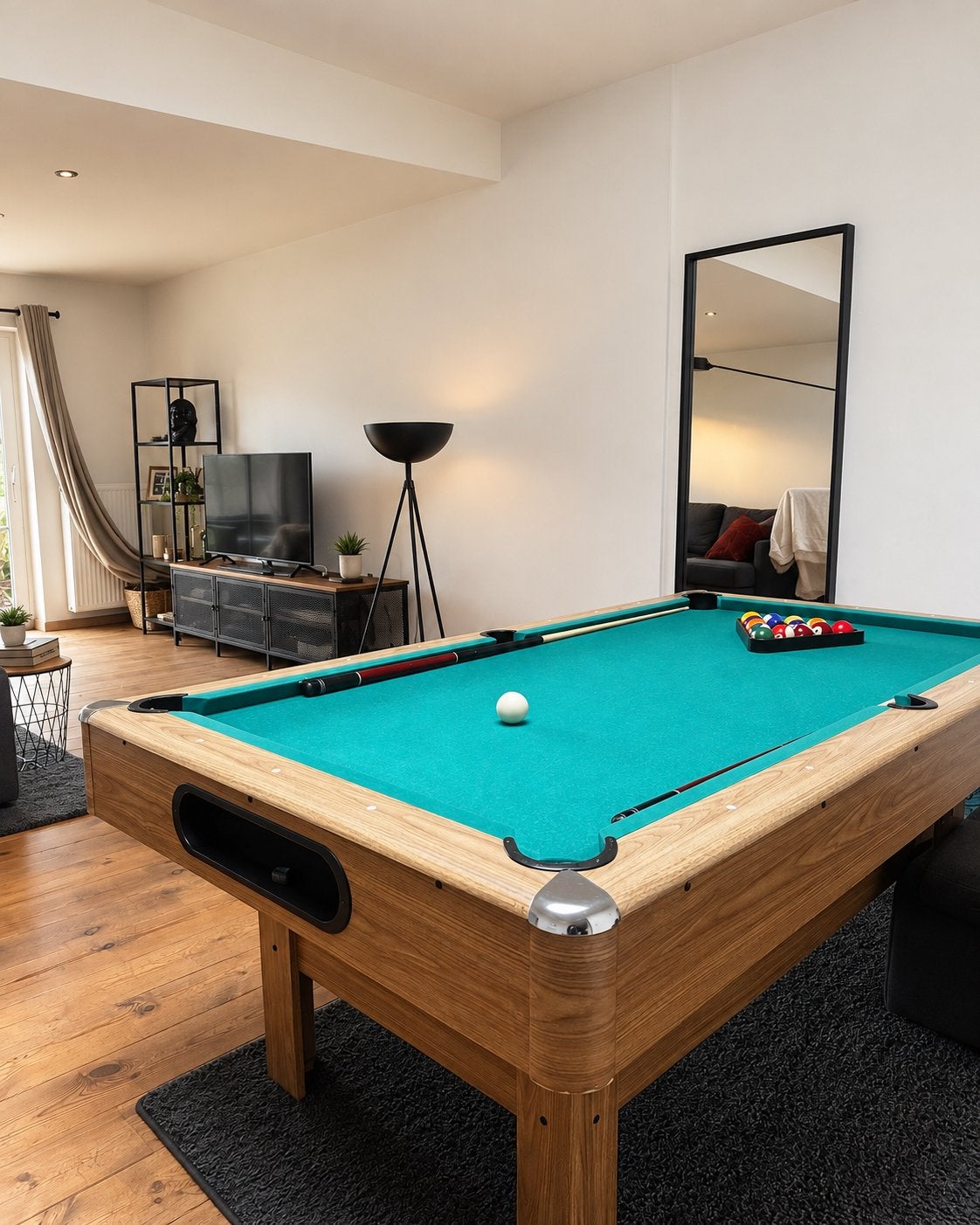 Biljart/pooltafel, Sport en Fitness, Ophalen, Zo goed als nieuw, Pooltafel