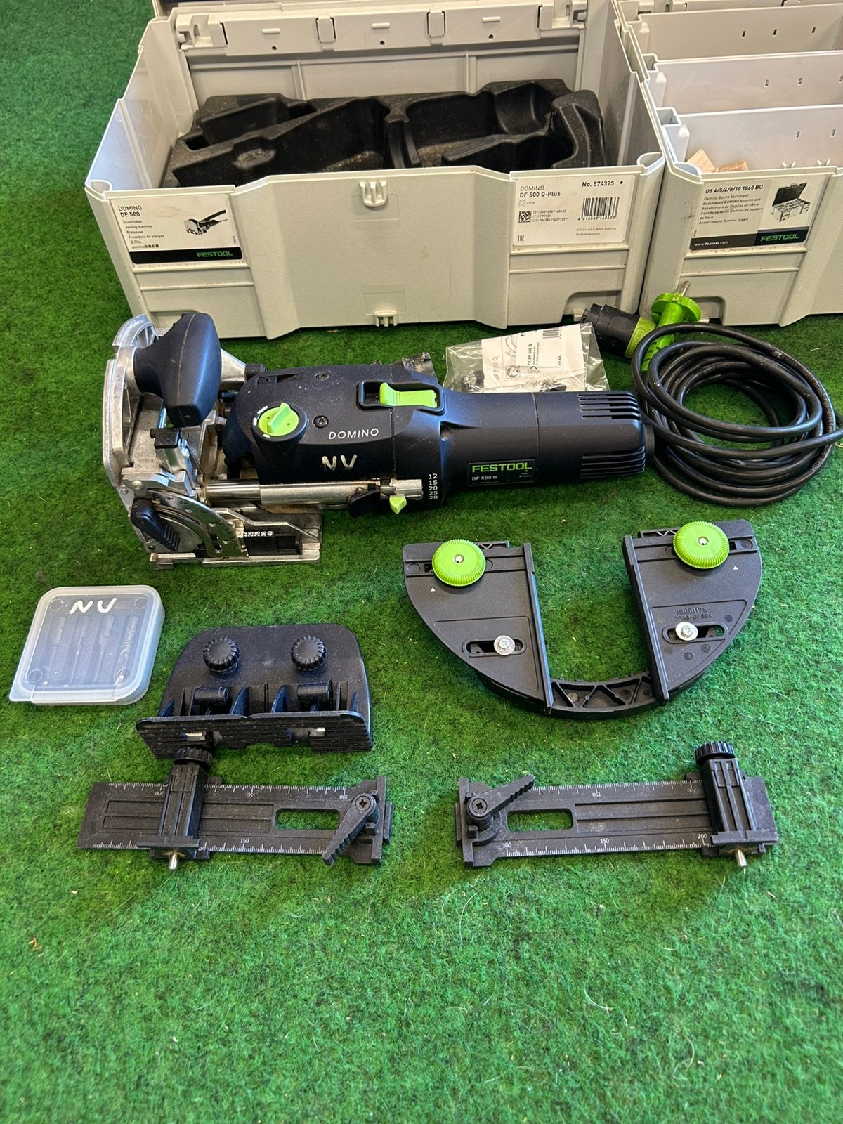 Festool domino DF 500 Q-plus, Ophalen, Gebruikt