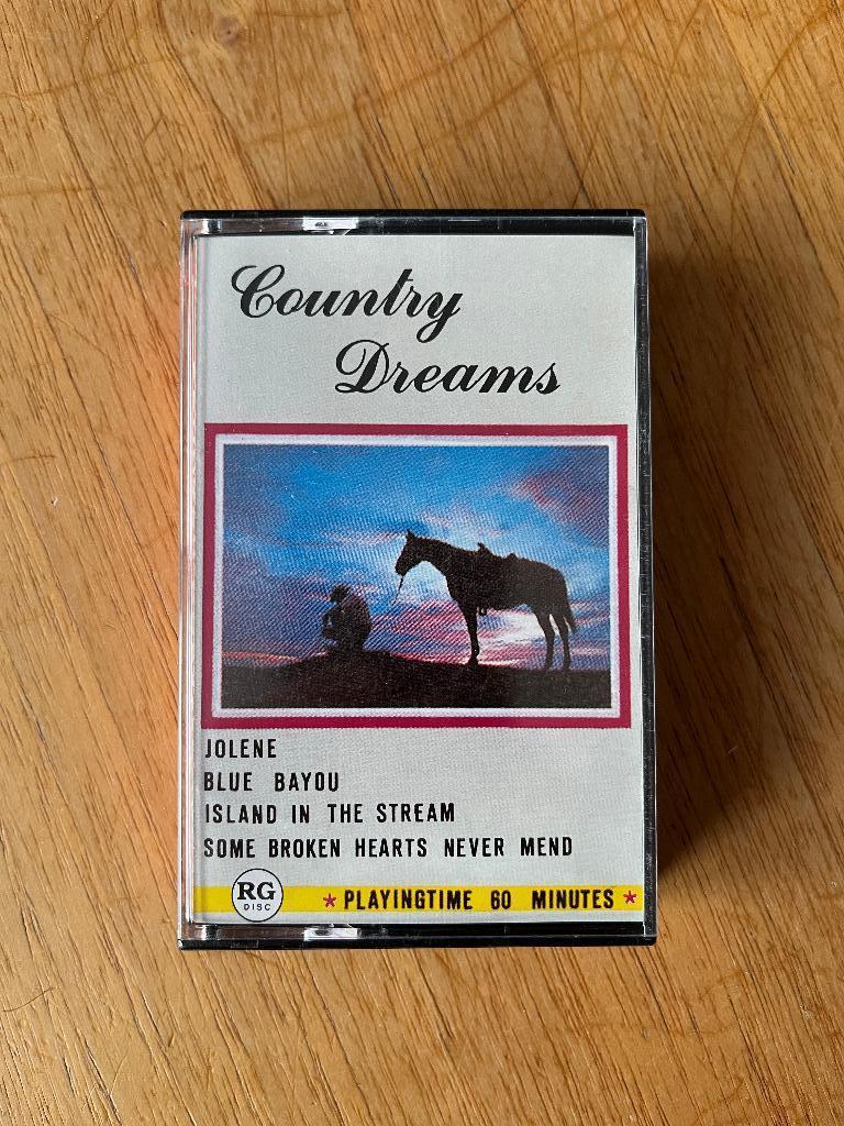 cassette Country dreams, CD & DVD, Cassettes audio, Enlèvement ou Envoi, Originale, Comme neuf, 1 cassette audio