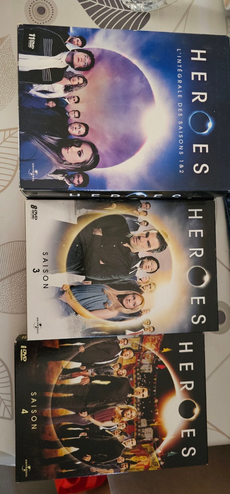 Heroes les 4 saisons, Cd's en Dvd's