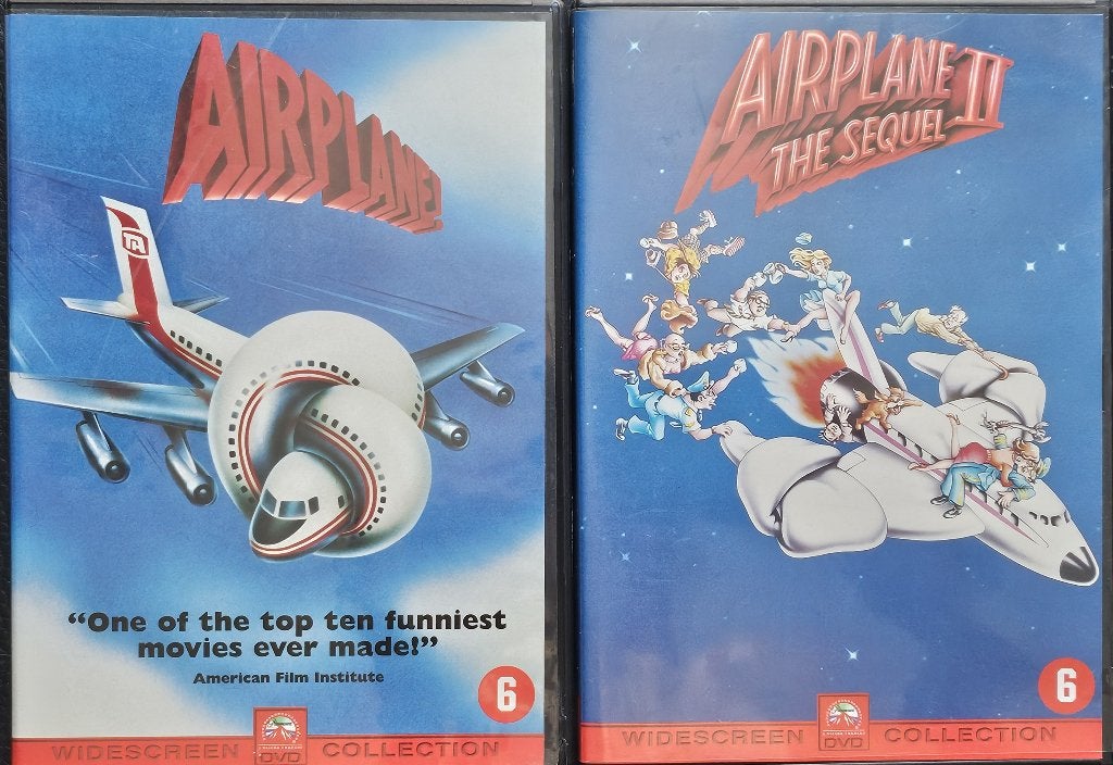 Airplane (1980) & Airplane II The Sequel (1982), CD & DVD, DVD | Classiques, Enlèvement ou Envoi, Anglais, Comédie, Néerlandais