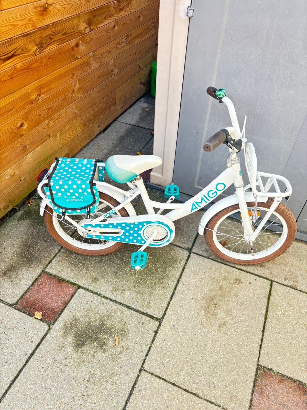Meisjesfiets 16 inch 2 maal, Vélos & Vélomoteurs, Enlèvement, Comme neuf, 16 pouces