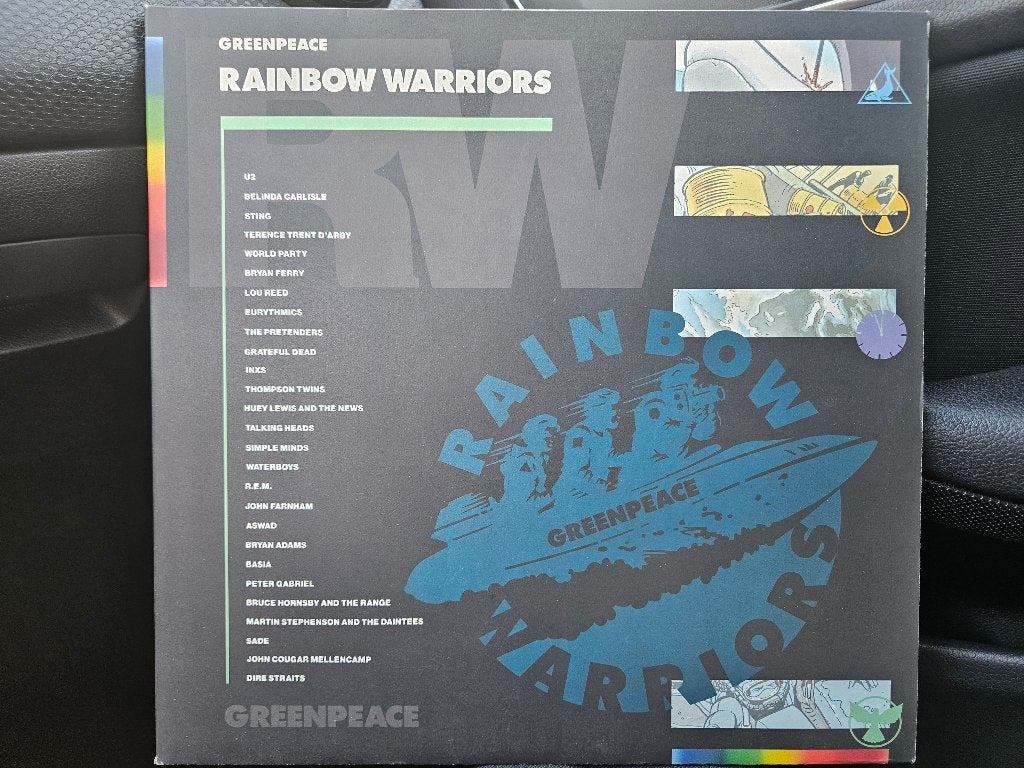 LP Various - Greenpeace Rainbow Warriors (2-LP), Cd's en Dvd's, Vinyl | Verzamelalbums, Ophalen of Verzenden, Zo goed als nieuw
