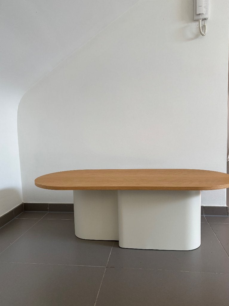 Salontafel, Enlèvement, Comme neuf, Teck