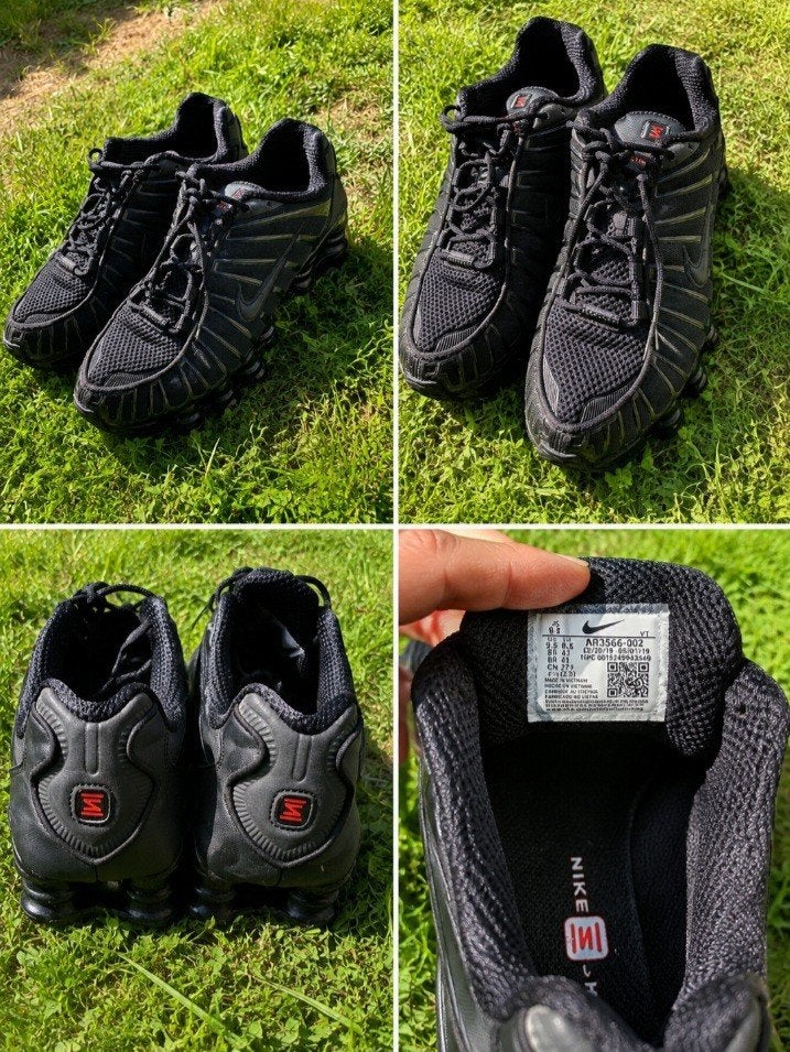 Nike Shox TL – Zwart – Maat 38,5 – Zo goed als nieuw, Ophalen