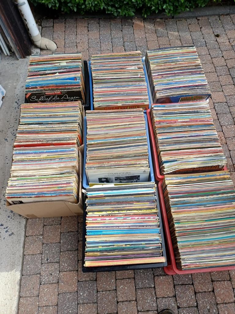 Vinyl albums 1000 stuks, Cd's en Dvd's, Vinyl | Dance en House, Ophalen