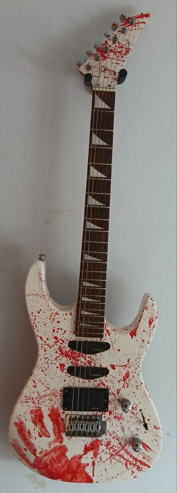 modded stagg, Muziek en Instrumenten, Snaarinstrumenten | Gitaren | Elektrisch, Ophalen, Zo goed als nieuw, Solid body, Overige merken