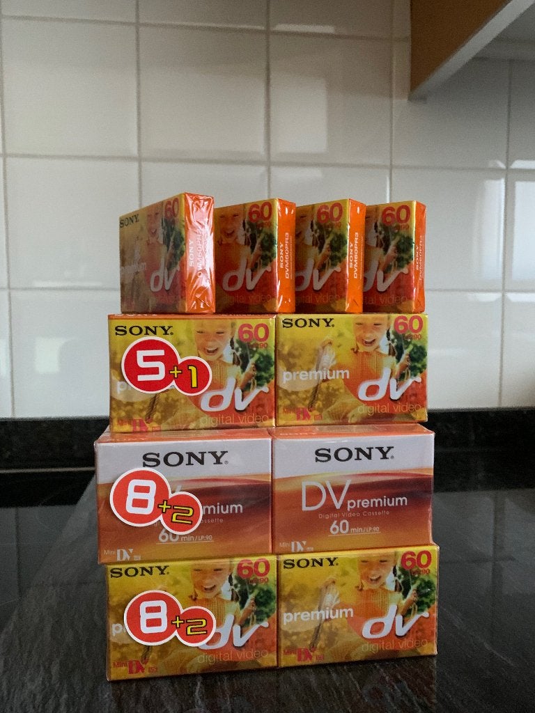 Sony mini DV premium bandjes, Neuf, Enlèvement, Autres types, Sony