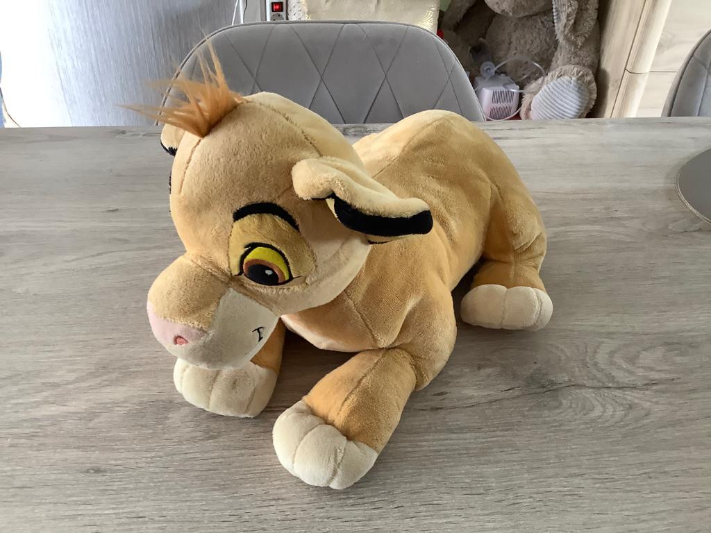 Disney Lion King Simba pluche character (20x40 cm), Overige merken, Disney, Ophalen of Verzenden, Zo goed als nieuw