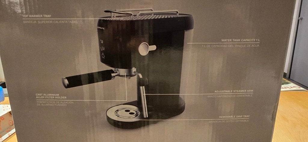 Koffiezet CREATE (nieuw), Ophalen, Nieuw, Gemalen koffie