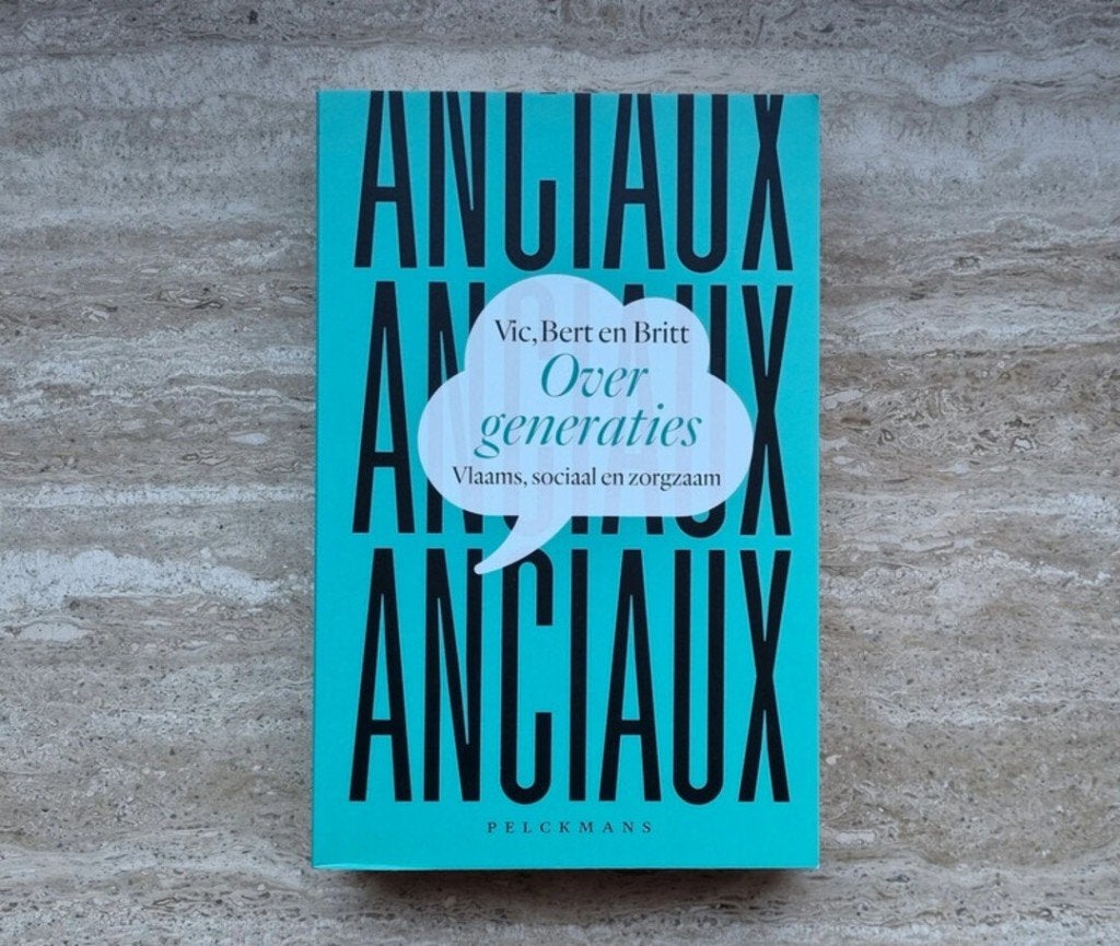 Over generaties, boek van Vic, Bert en Britt Anciaux, Verzenden, Maatschappij en Samenleving, Nieuw, Vic, Bert & Britt Anciaux