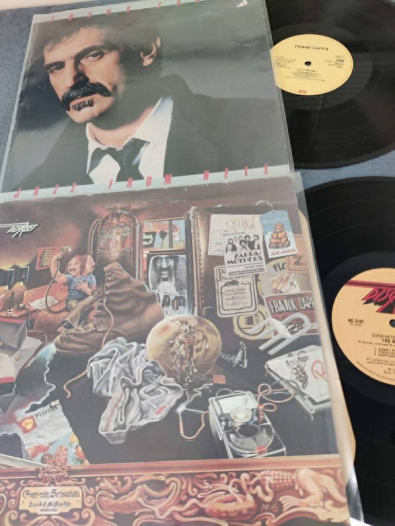 lot frank zappa (over-nite sensation +jazz from hell,emi, 86, Enlèvement ou Envoi, LP