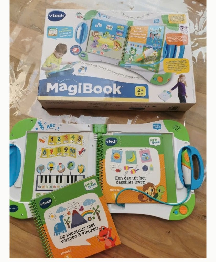 Magiboek vtech, Ophalen, Zo goed als nieuw