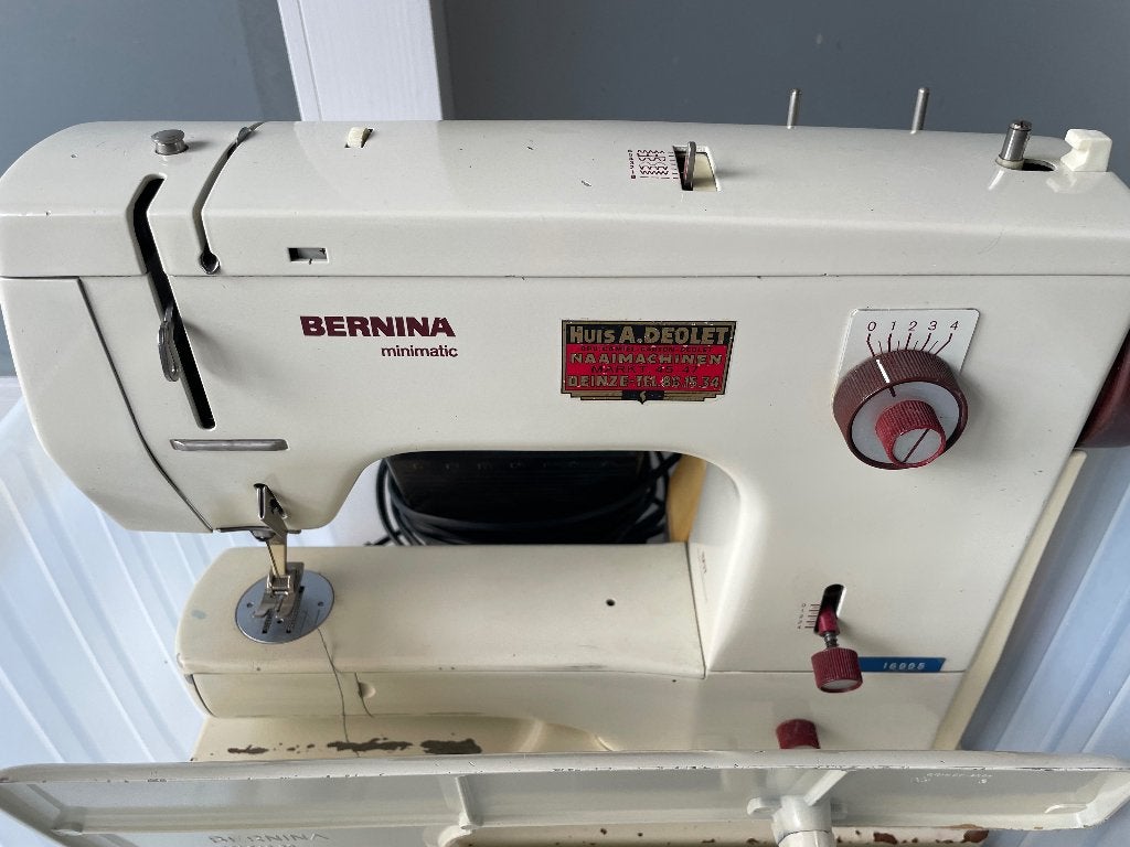 Bernina naaimachine mechanisch, Ophalen, Naaimachine, Bernina