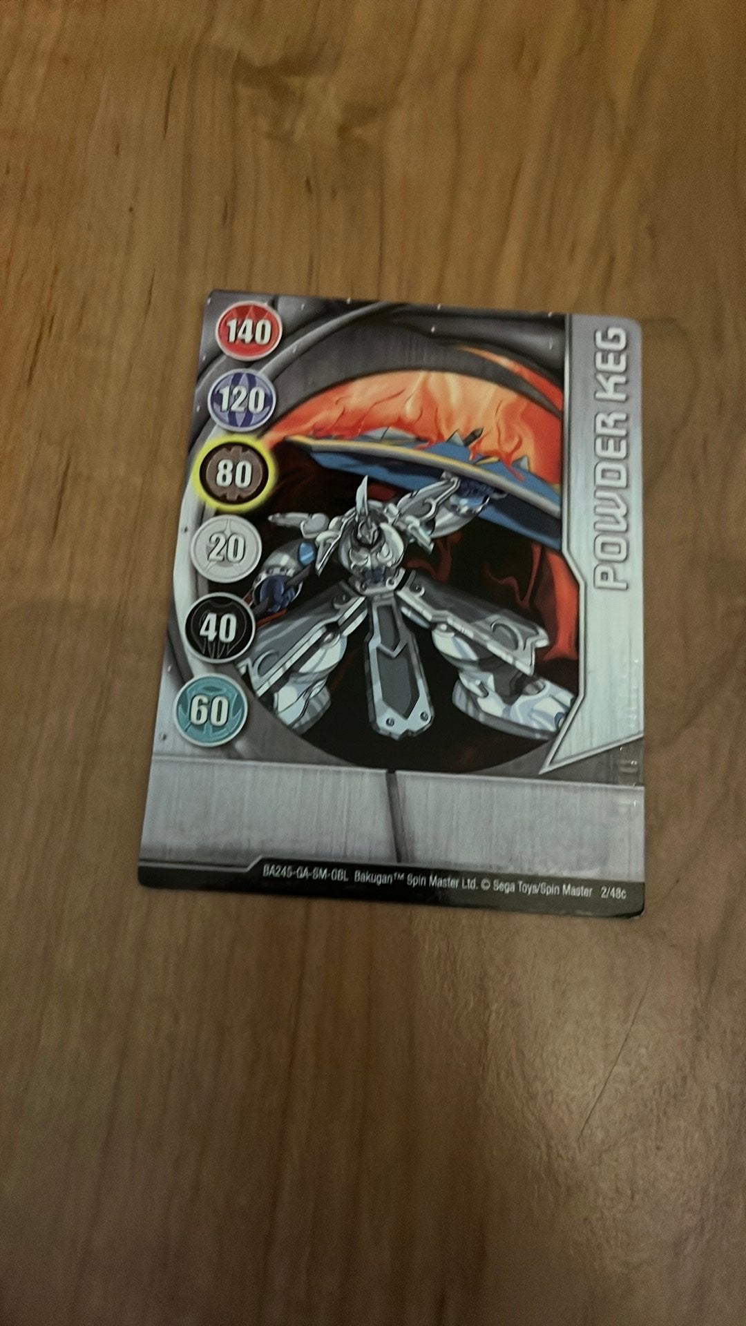 Bakugan metal card, Ophalen, Zo goed als nieuw