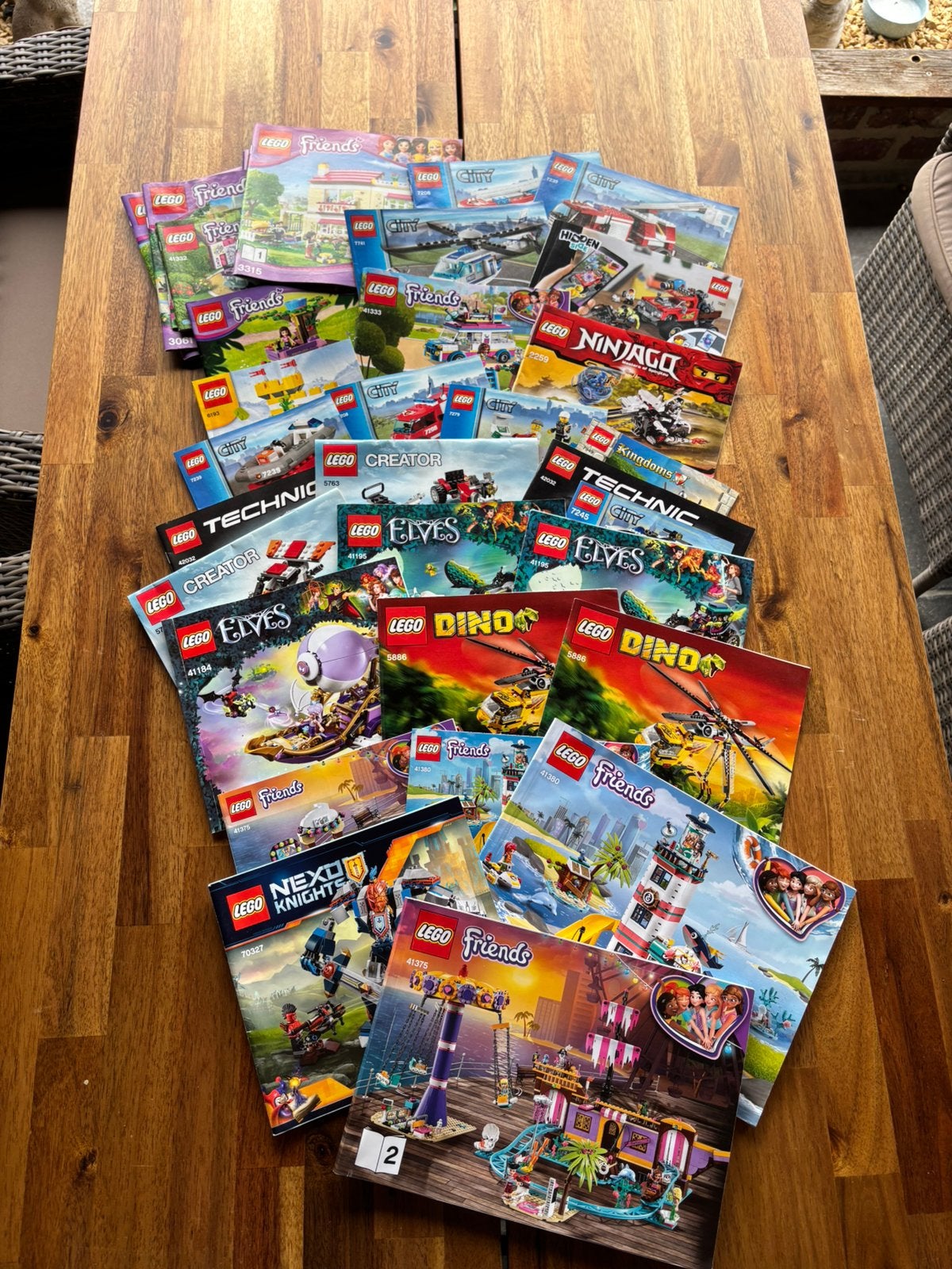 Lot van verschillende lego instructieboekjes, beschrijving!!, Ophalen, Zo goed als nieuw, Compleet, Lego