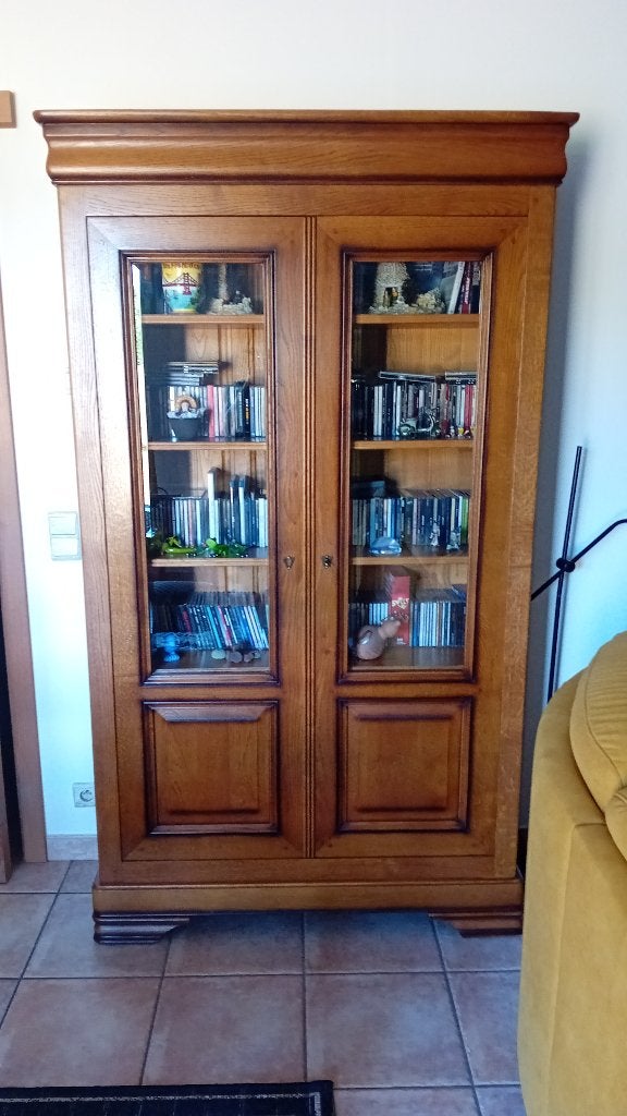 MEUBLE VITRINE, 25 à 50 cm, Avec porte(s), 100 à 150 cm, Utilisé