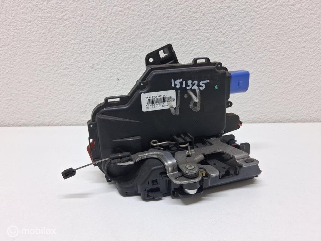 Deurslot mechaniek Ra Skoda Fabia 5J ('07-'15) 6Y0839016A, Auto-onderdelen, Gebruikt, Ophalen of Verzenden, Skoda, Skoda