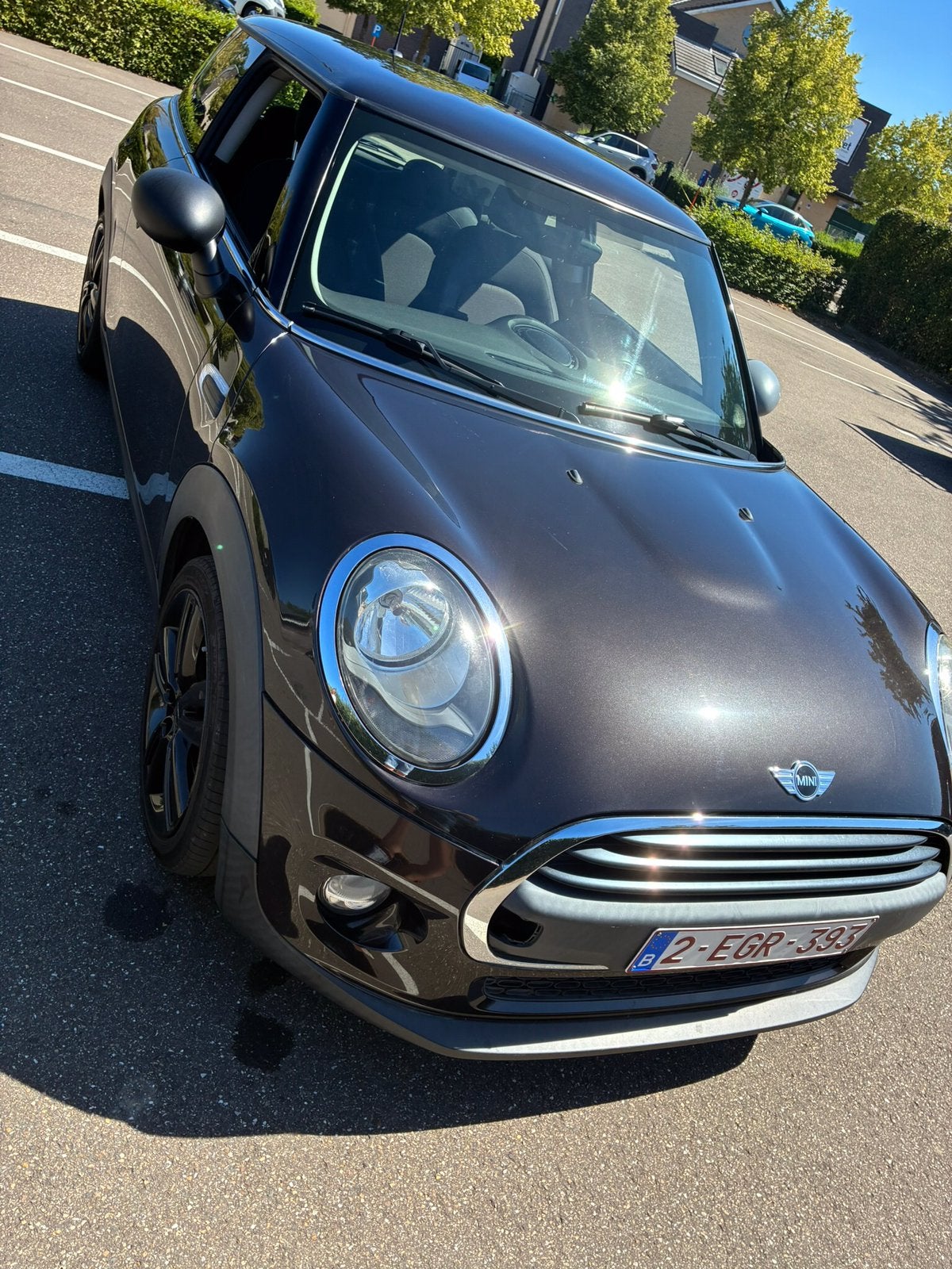 Zeer mooie Mini 1,2 Benzine, Auto's, Voorwielaandrijving, Stof, Bruin, 1198 cc