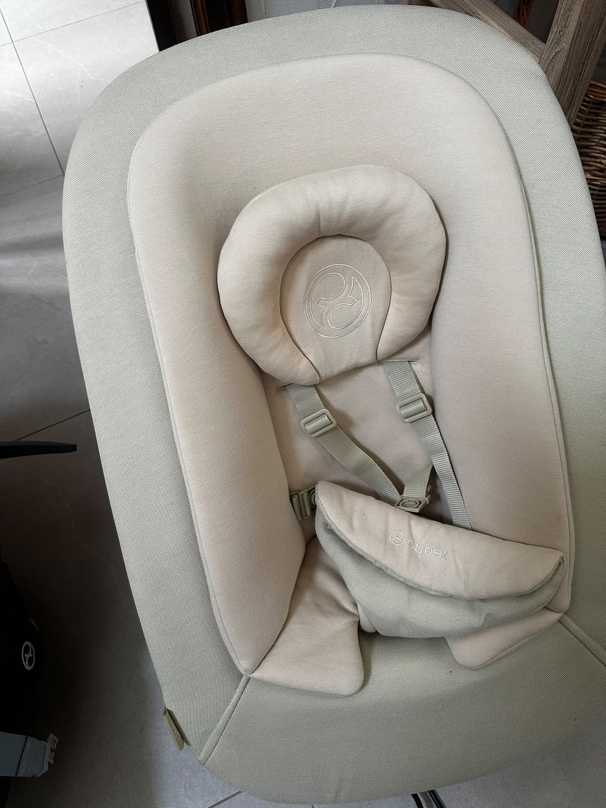 Cybex Lemo baby bouncer - beige, Enlèvement, Comme neuf, Chaise rebondissante