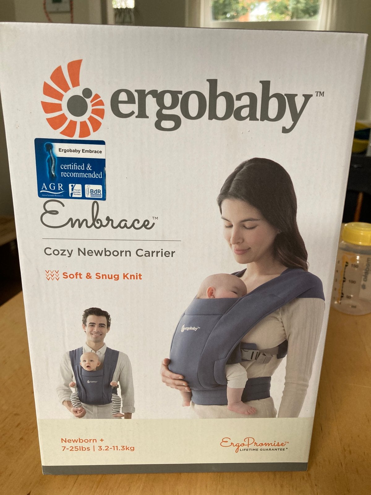 Ergobaby embrace newborn draagzak, Ophalen, Zo goed als nieuw, Draagzak