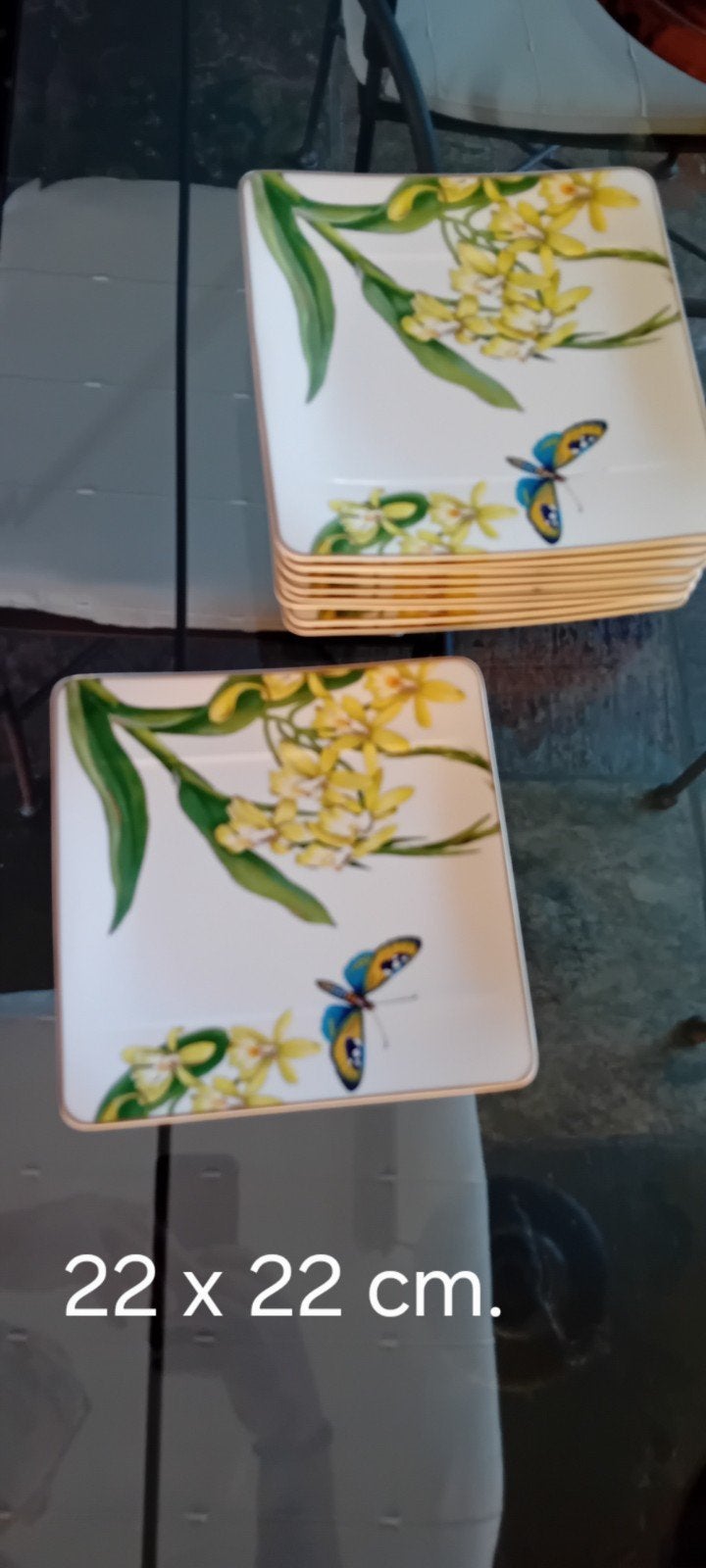 Vintage borden Villeroy & Boch Amazonia., Antiek en Kunst, Ophalen of Verzenden