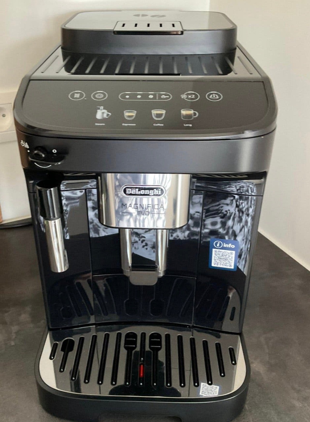 Magnifica evo .. volautomatische koffiemachine., Ophalen