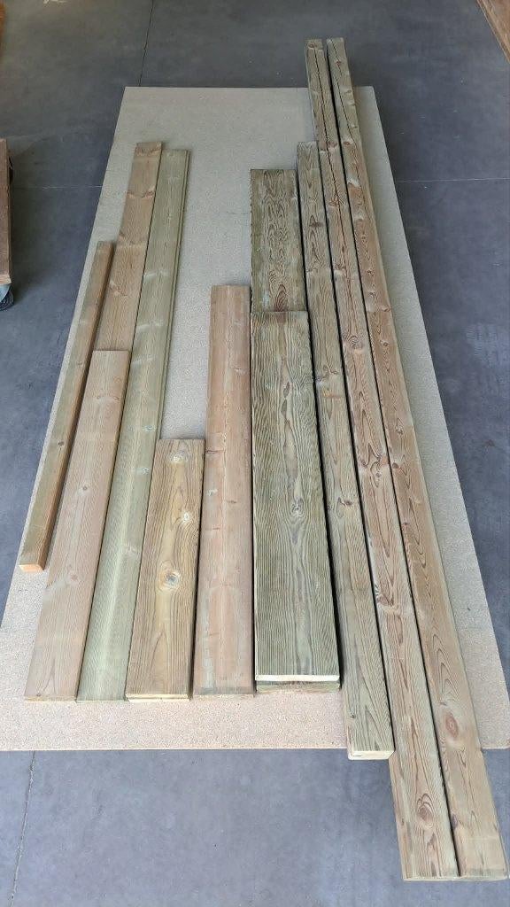 Collstrop tuinhout – Topkwaliteit restanten, Ophalen, Nieuw, 250 cm of meer, Balken