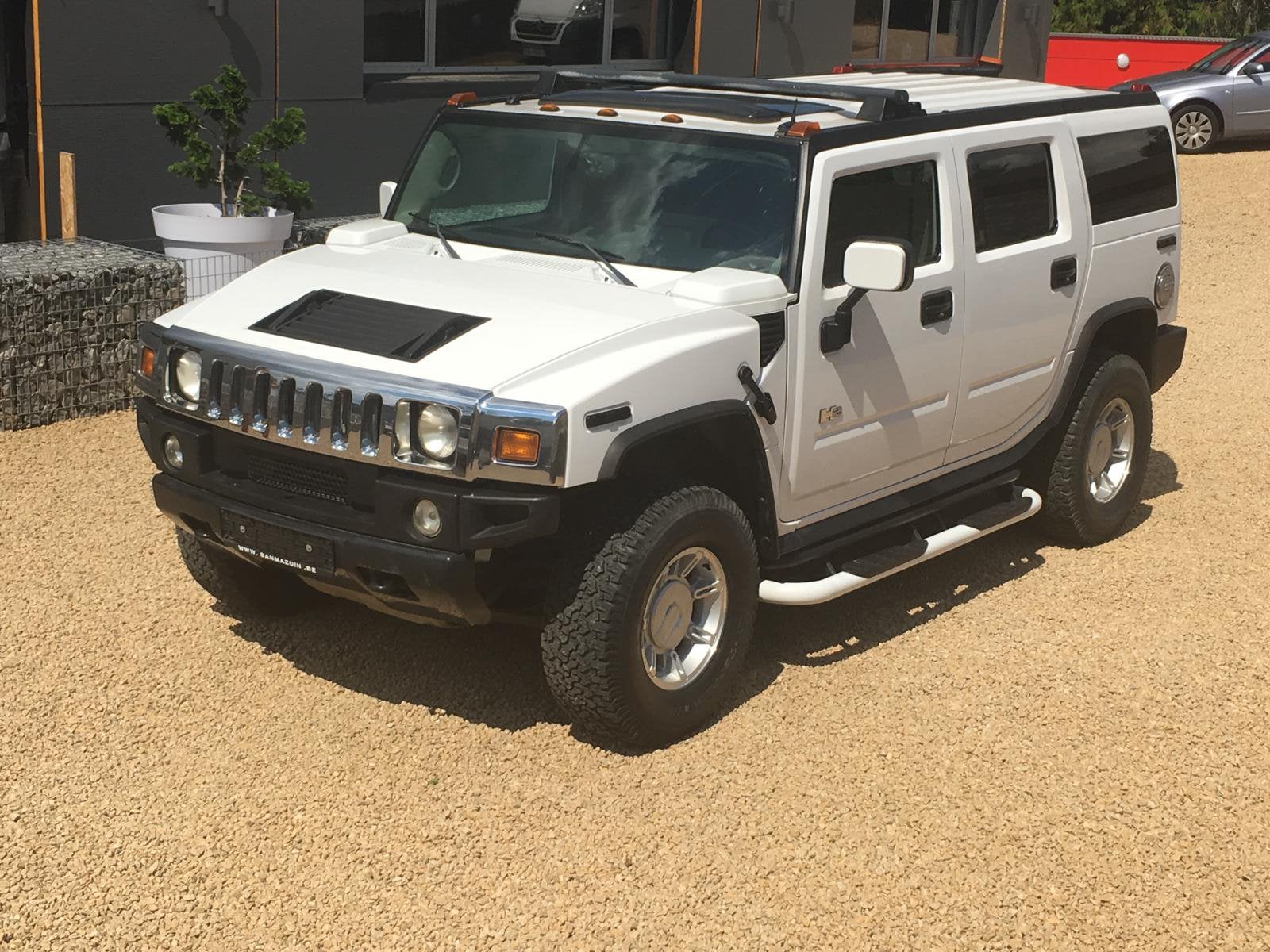 Hummer h2 58000 km, Auto's, Hummer, Wit, Bedrijf, Sound system, SUV of Terreinwagen